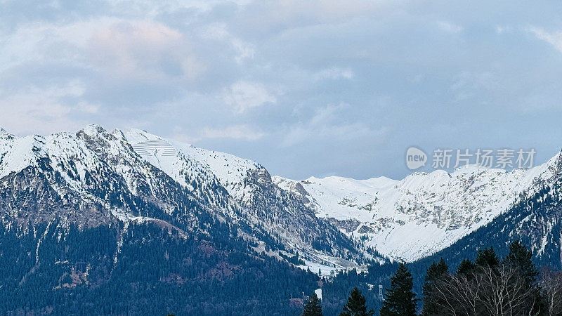 Oberstdorf Nebelhorn山